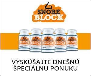 Snore Block – bylinkový doplnok na chrápanie