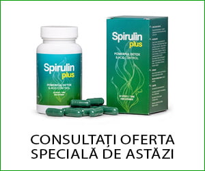 Spirulin Plus – spirulina și chlorella plus extracte din plante