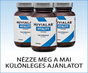 NuviaLab Vitality – helyreállítja és erősíti a természetes férfi vitalitást