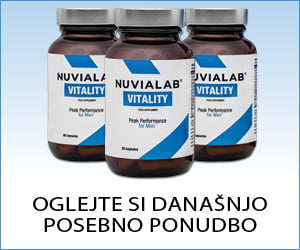 NuviaLab Vitality – obnavlja in krepi naravno moško vitalnost