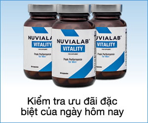 NuviaLab Vitality – phục hồi và tăng cường sinh lực nam giới tự nhiên